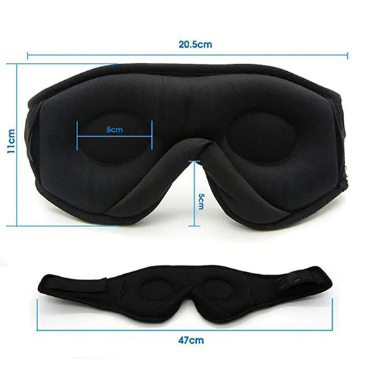 Eye Mask with Bluetooth Headphones