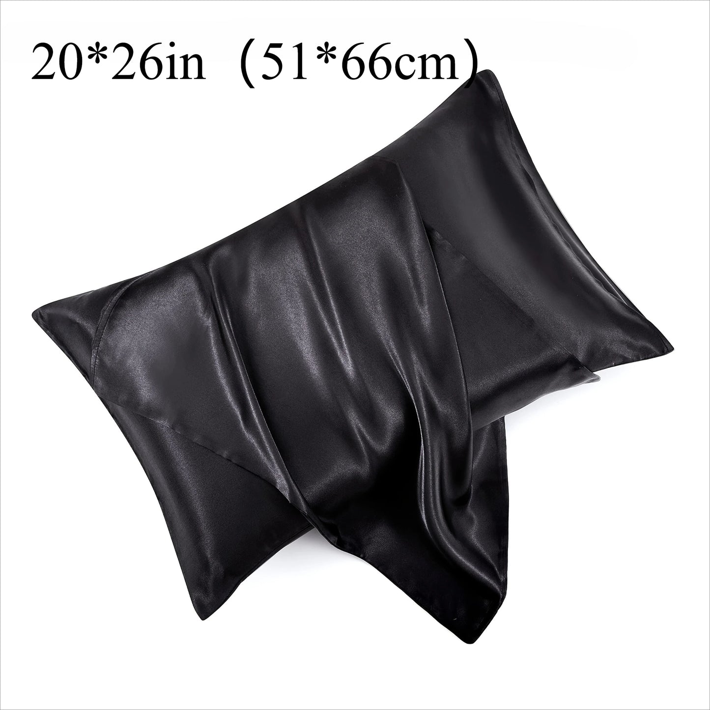 Satin Pillowcases - 1 Pair