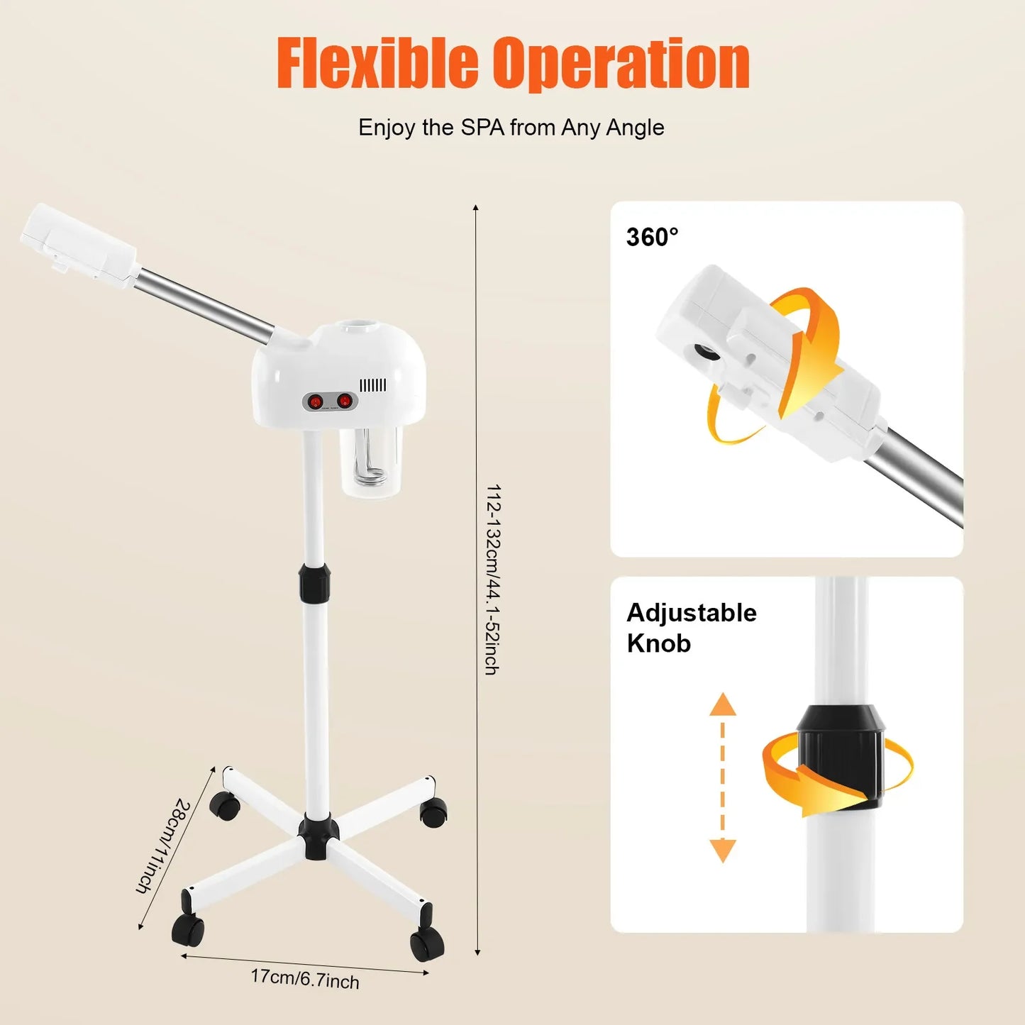 Professional Ozone Facial Steamer