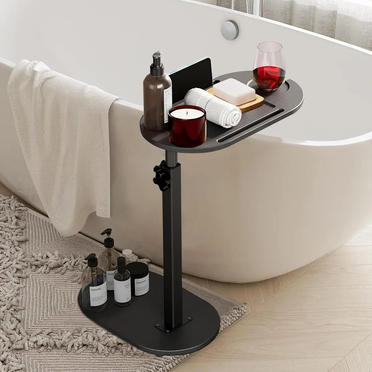 Bamboo Bathtub Side Tray