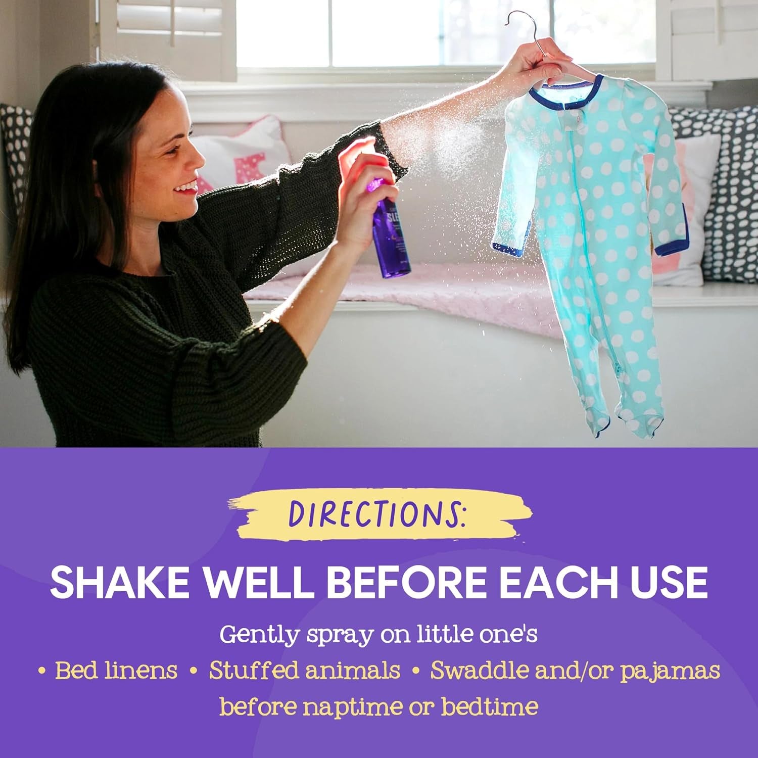Slumber & Sleep Spray for Babies & Toddlers - Aromatherapy Linen Spray with 100% Pure Essential Oils Sleep, Comfort, & Wellness Blends - Pediatrician-Tested Baby Essentials for Bedtime, 2-Pack
