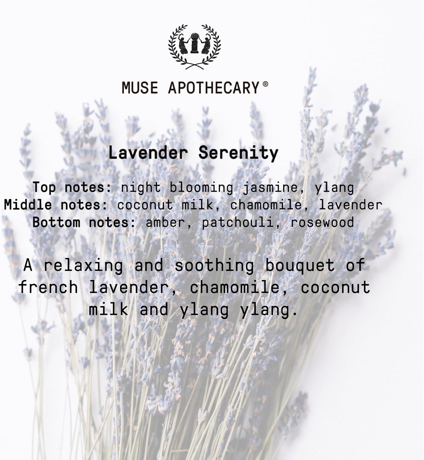 Linen Ritual - Aromatic, Soothing, and Relaxing Linen Spray for Bedding, Laundry and Fabric Spray Freshener - Infused with Aromatherapy Essential Oils - Lavender Serenity