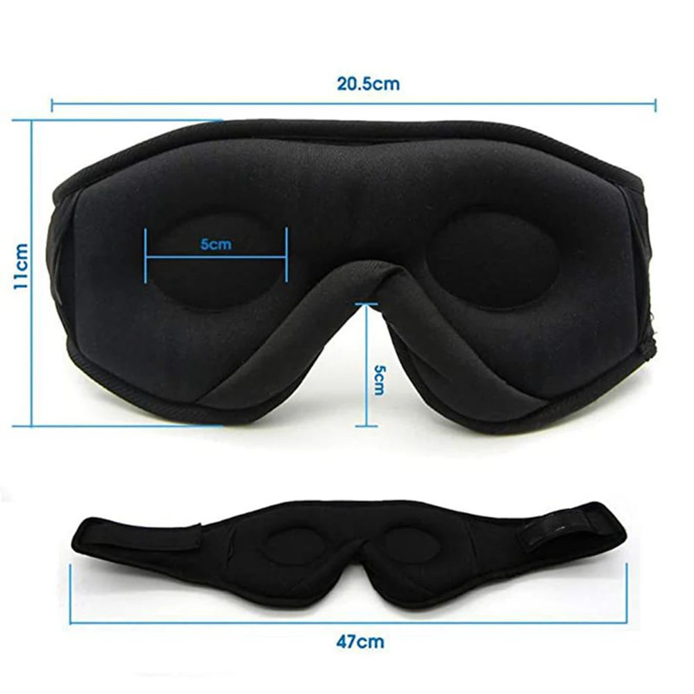 Eye Mask with Bluetooth Headphones