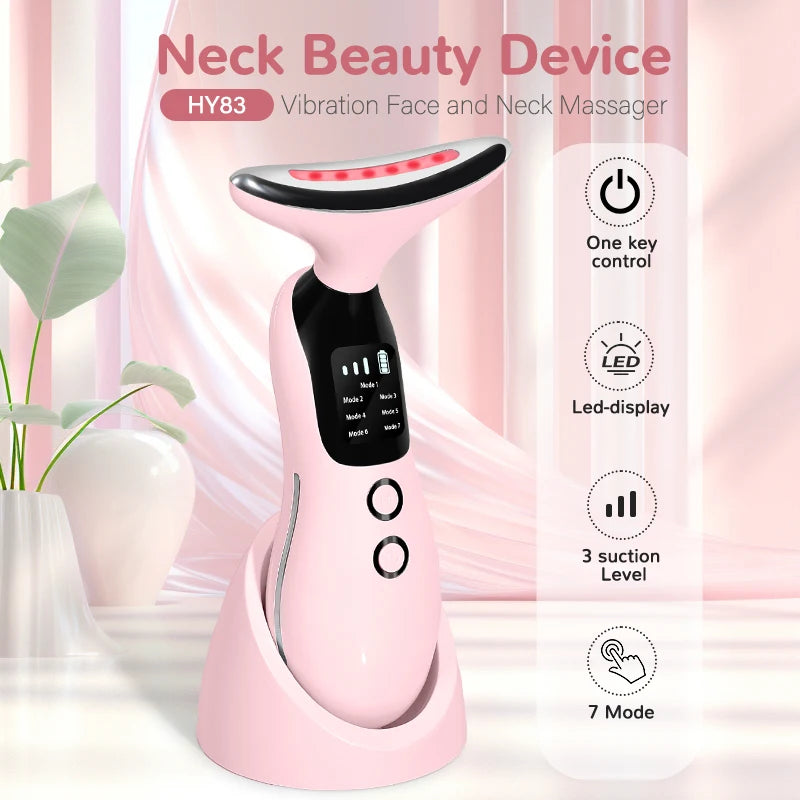Mini LED Lights Face Neck Beauty Device