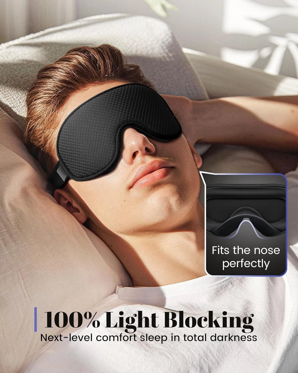 3D Blackout Eye Mask