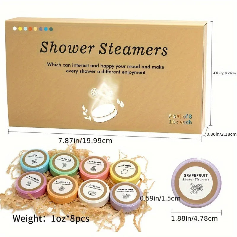 Shower Steamers - 8pc Set
