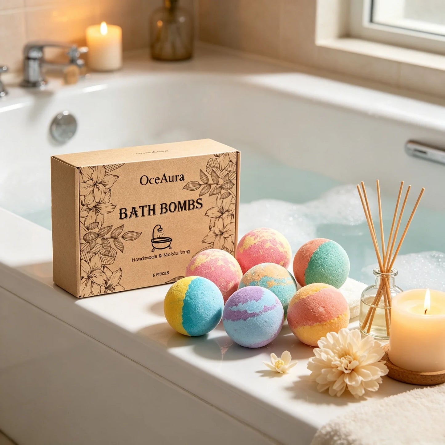 Handmade Bath Salt Set