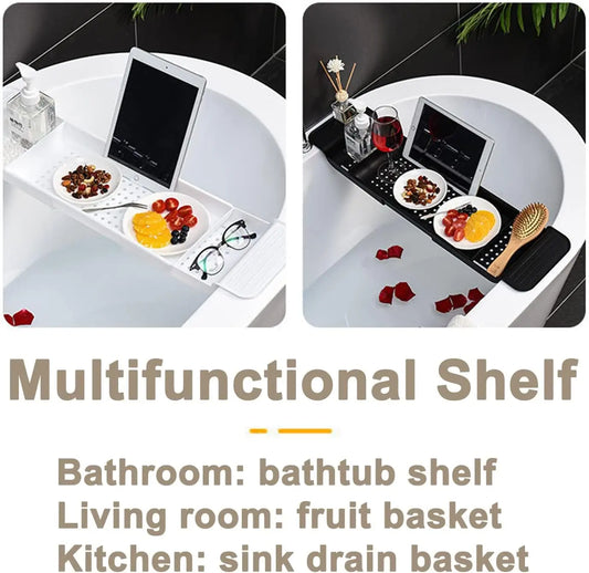 Expandable Bathtub Caddy Tray