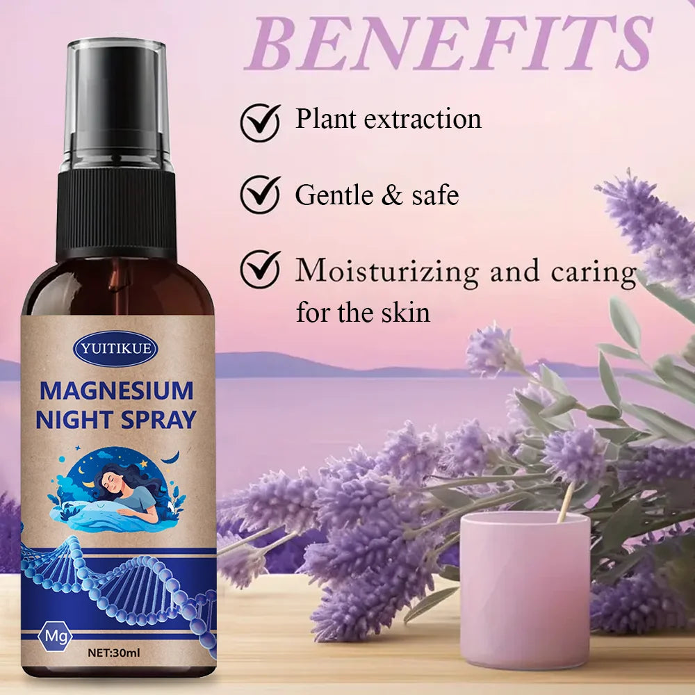 Magnesium Night Spray 30ml - with Lavender Oil