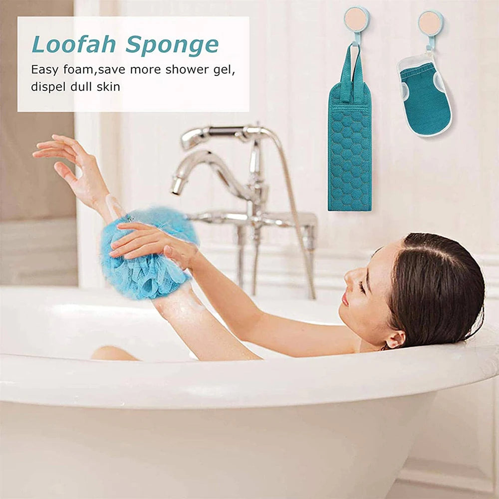 Exfoliating Body Scrubber Set