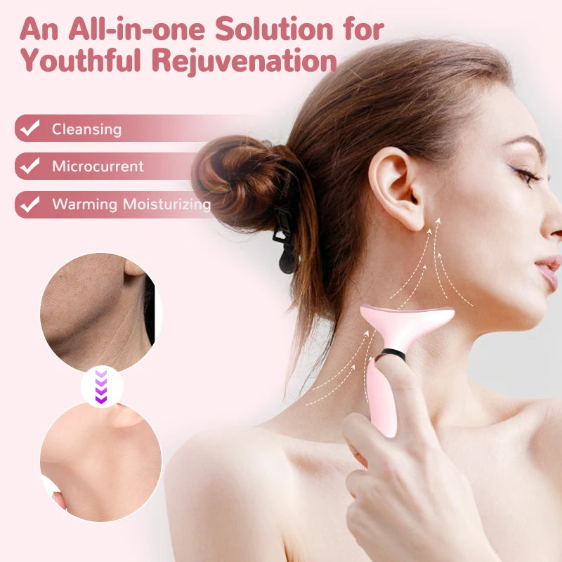 Mini LED Lights Face Neck Beauty Device