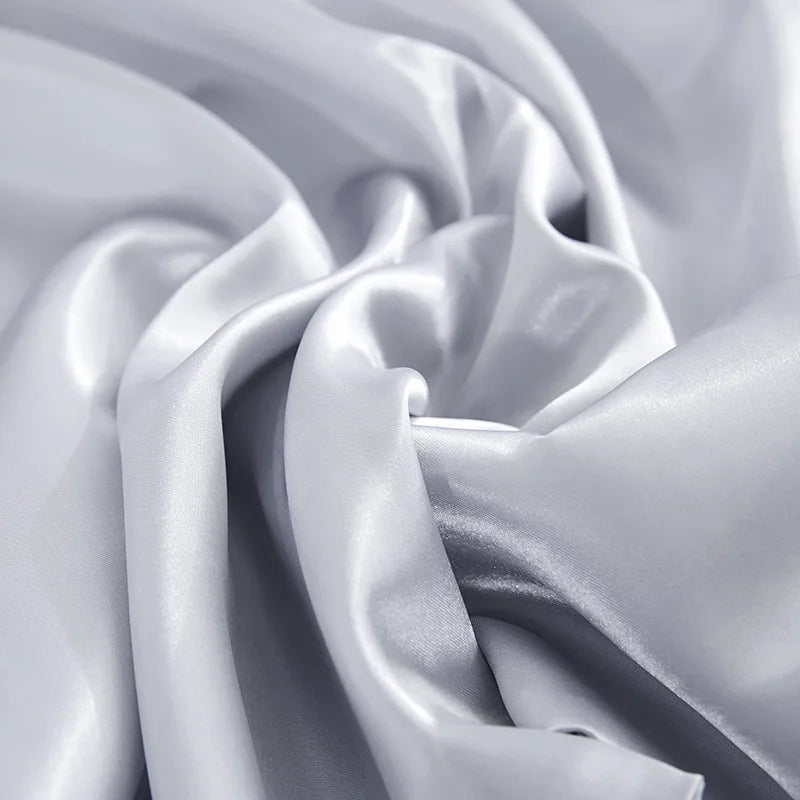 Silky Satin Pillowcases - 1 Pair