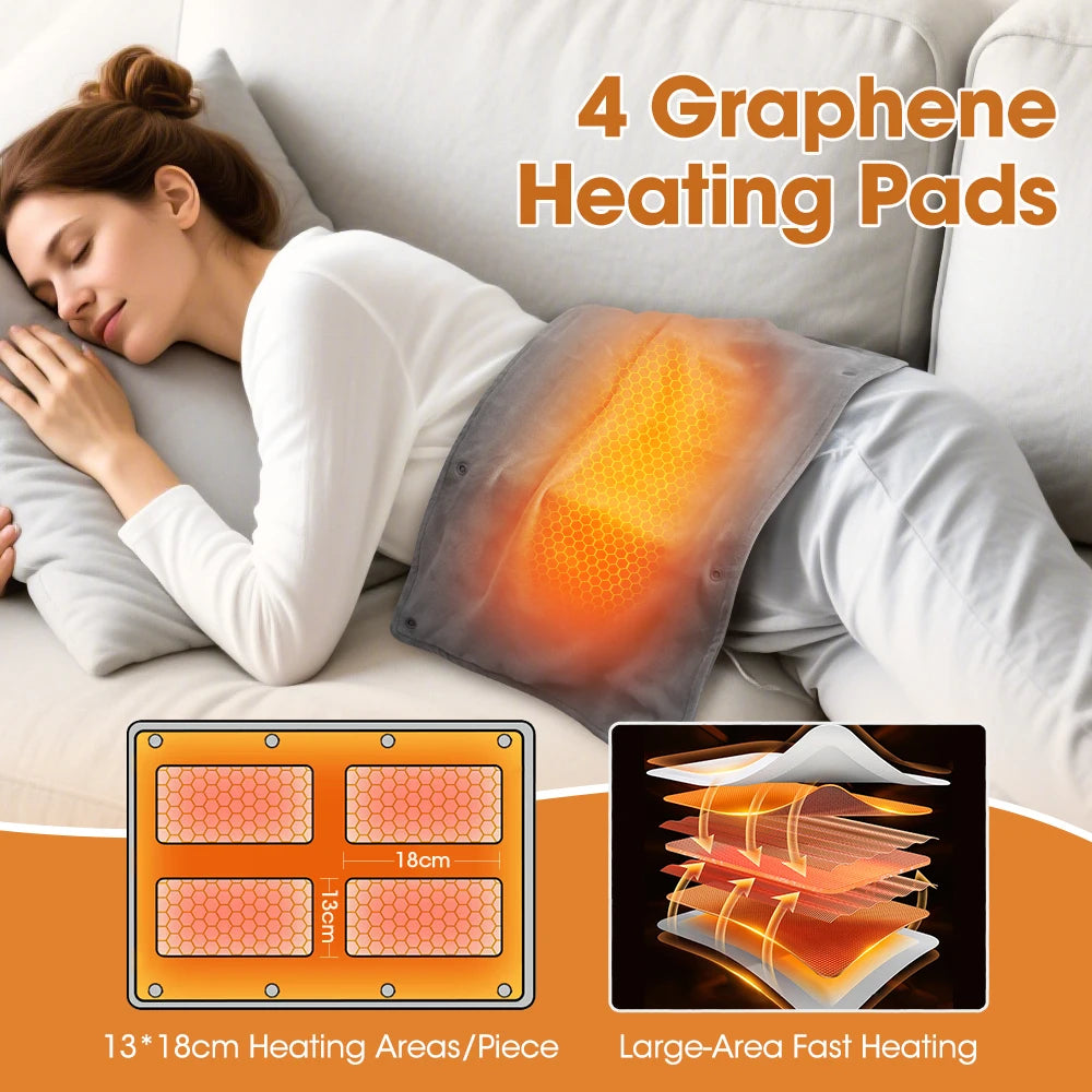 Electric Heating Shoulder Neck Wrap And Hand Warmer