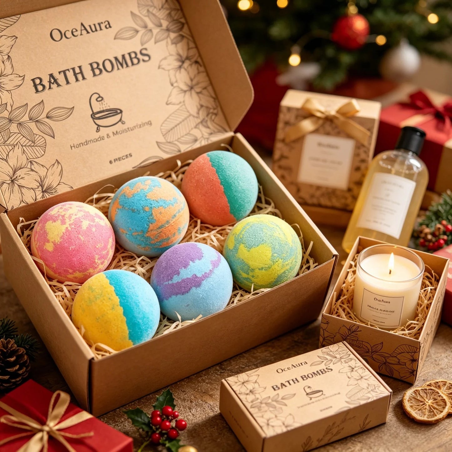 Handmade Bath Salt Set