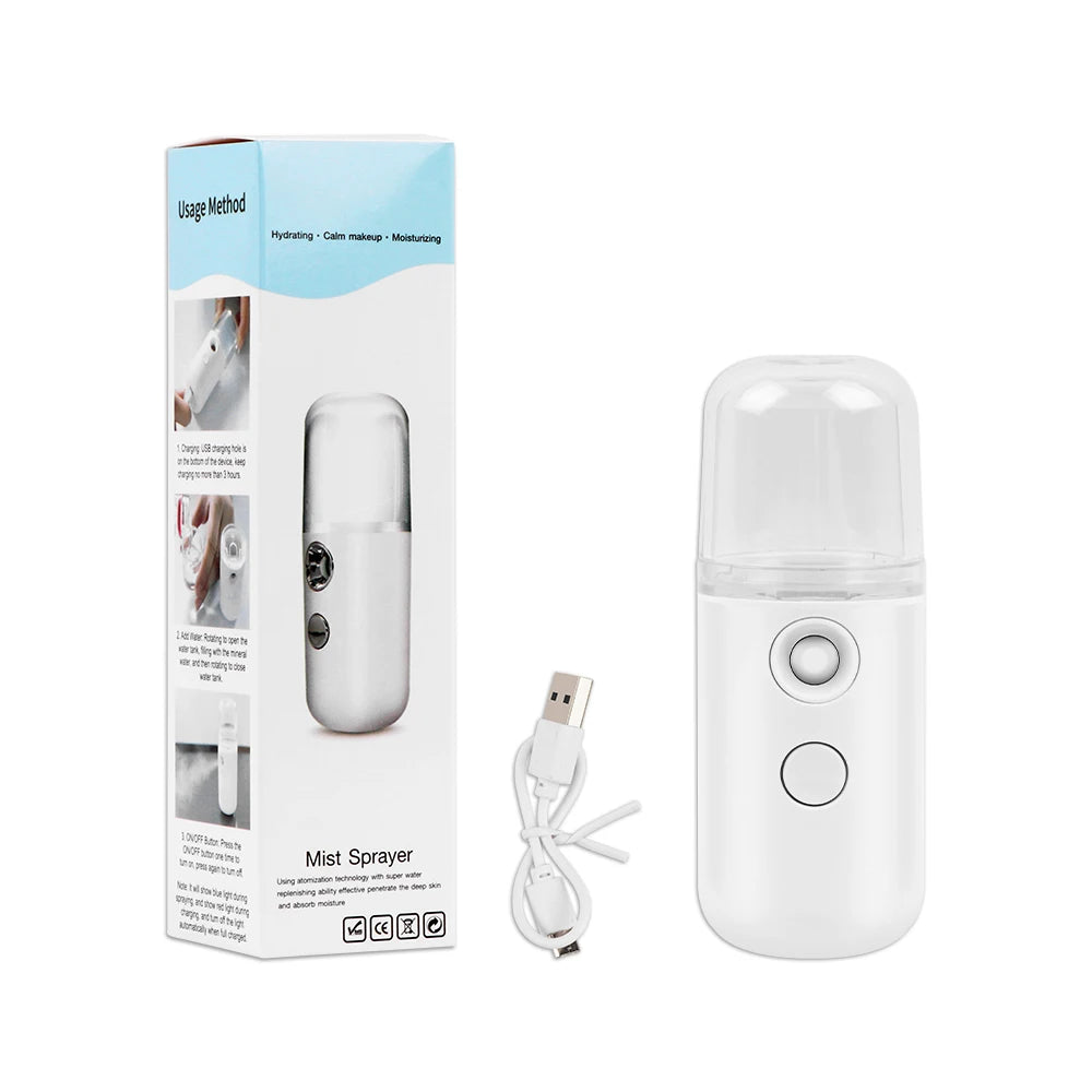 Portable USB Rechargeable Nano Mist Sprayer