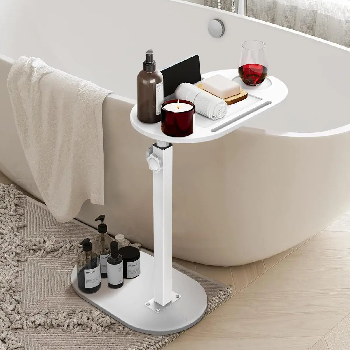 Bamboo Bathtub Side Tray
