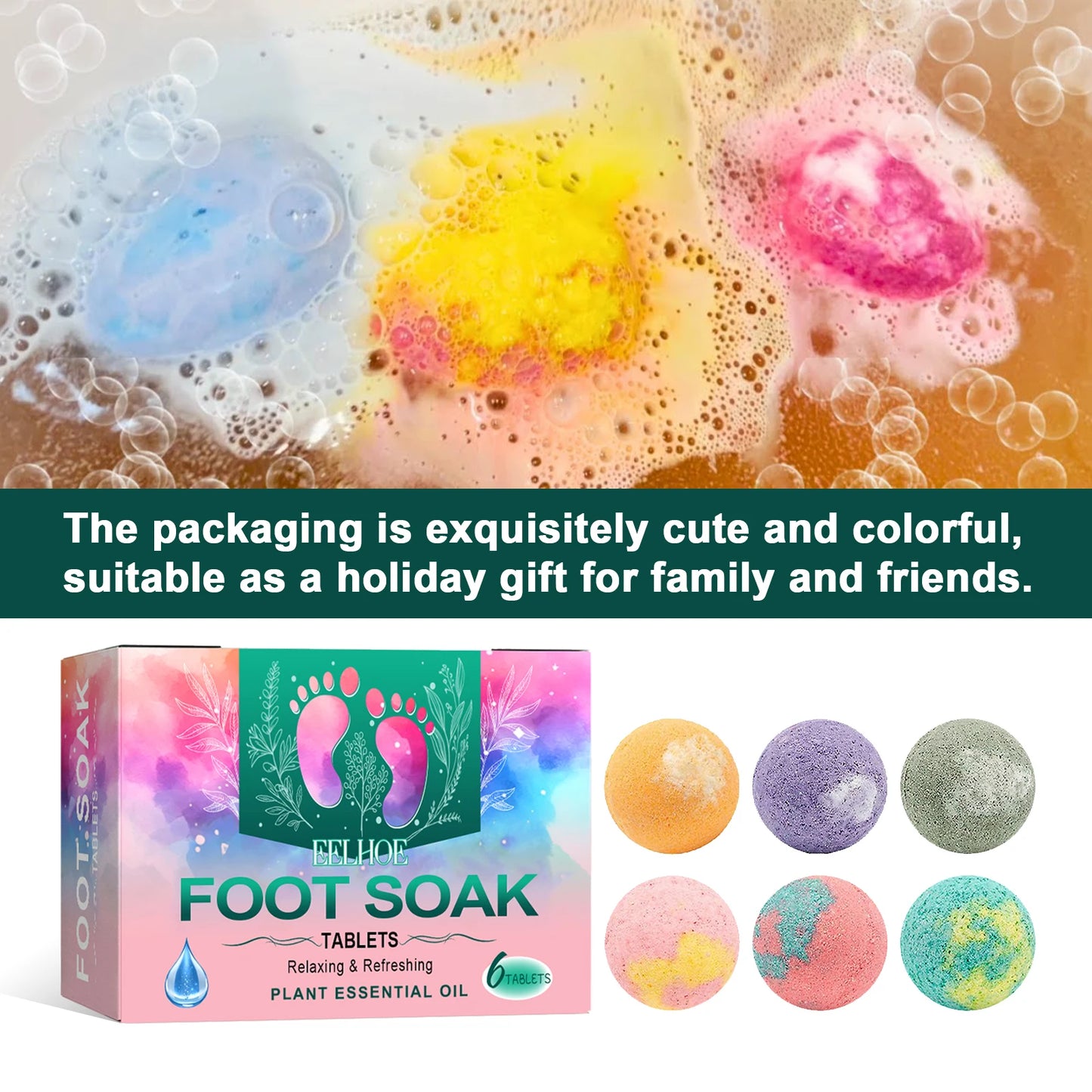 Bubble Foot Bath Ball