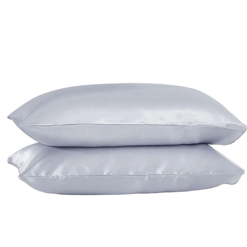 Silky Satin Pillowcases - 1 Pair