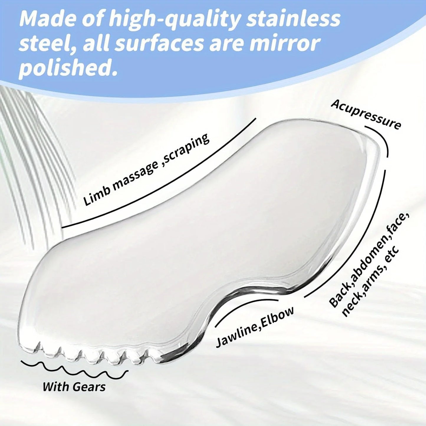 Gua Sha Stainless Steel