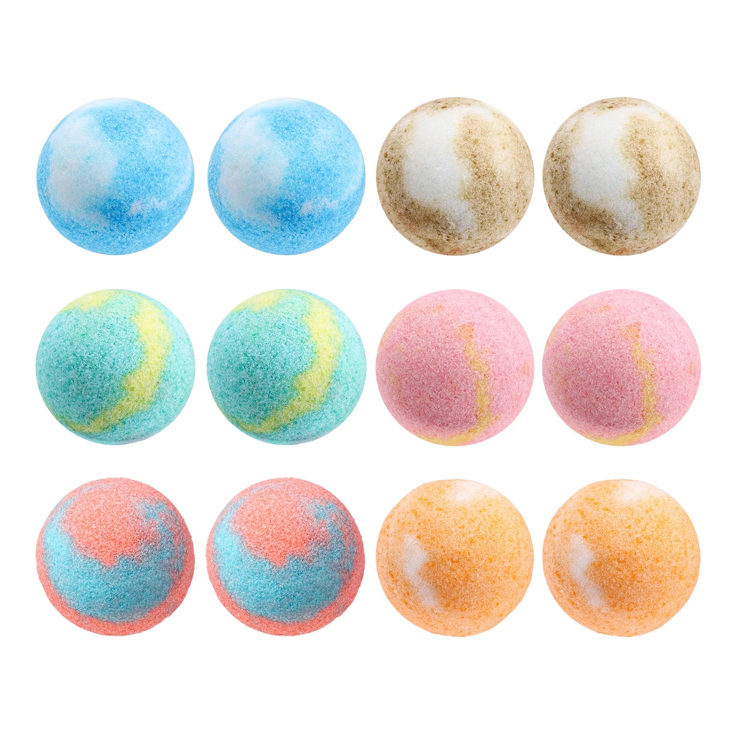 12 Pcs Christmas Bath Bomb Set