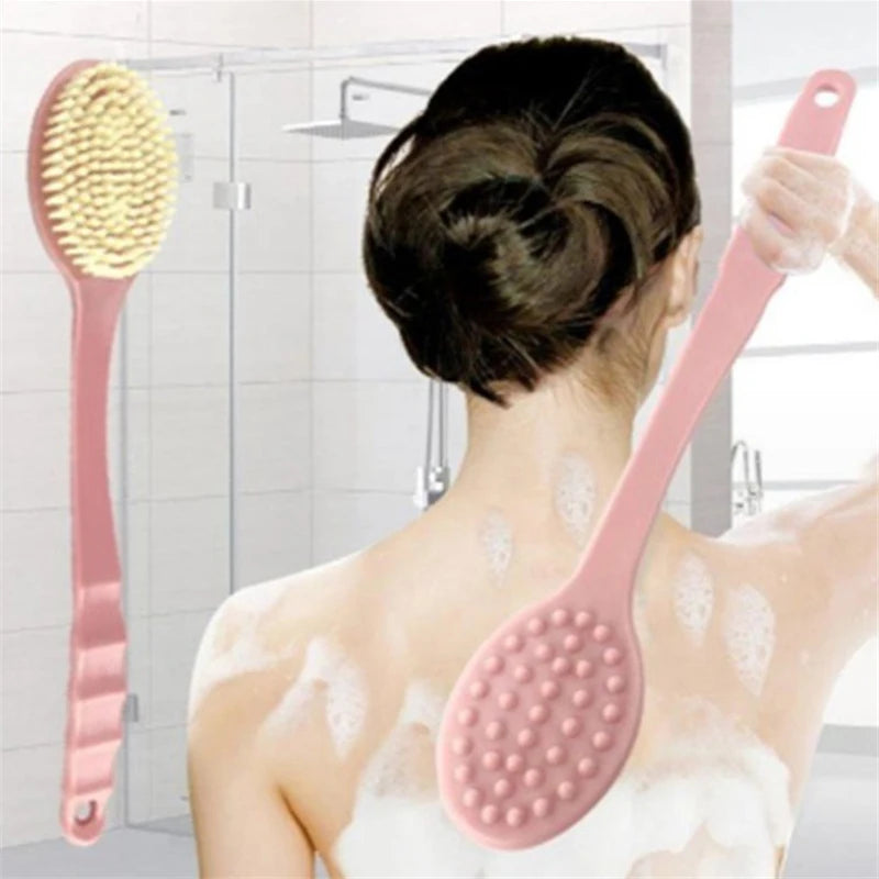 Soft Long Handle Bath Brush Exfoliator