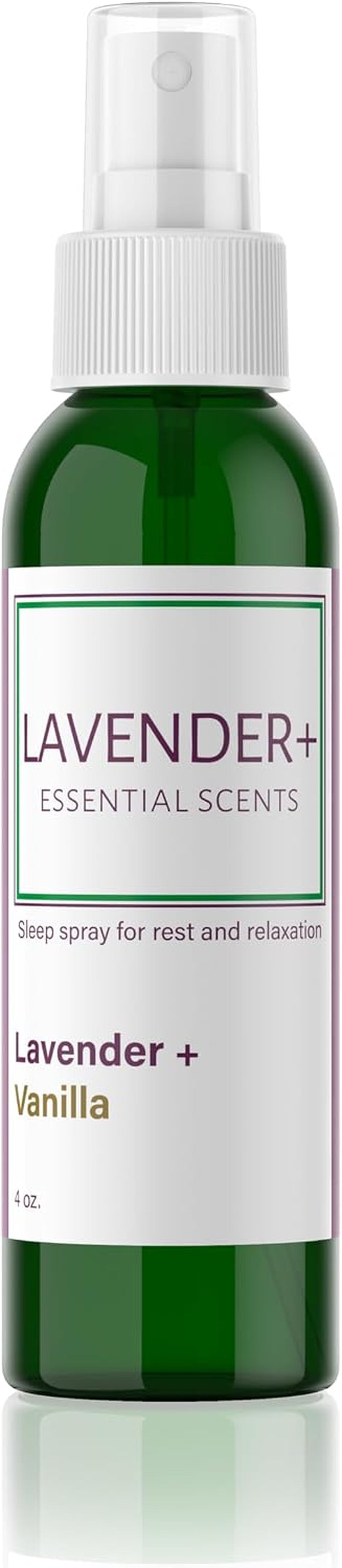 Lavender Sleep Spray for Pillows, Linens & Pajamas – Natural Calming Lavender & Vanilla Aromatherapy Mist with Amethyst & Reiki Energy. Deep Sleep + Bedtime Relaxation for Adults & Kids. 4 Ounce (1)