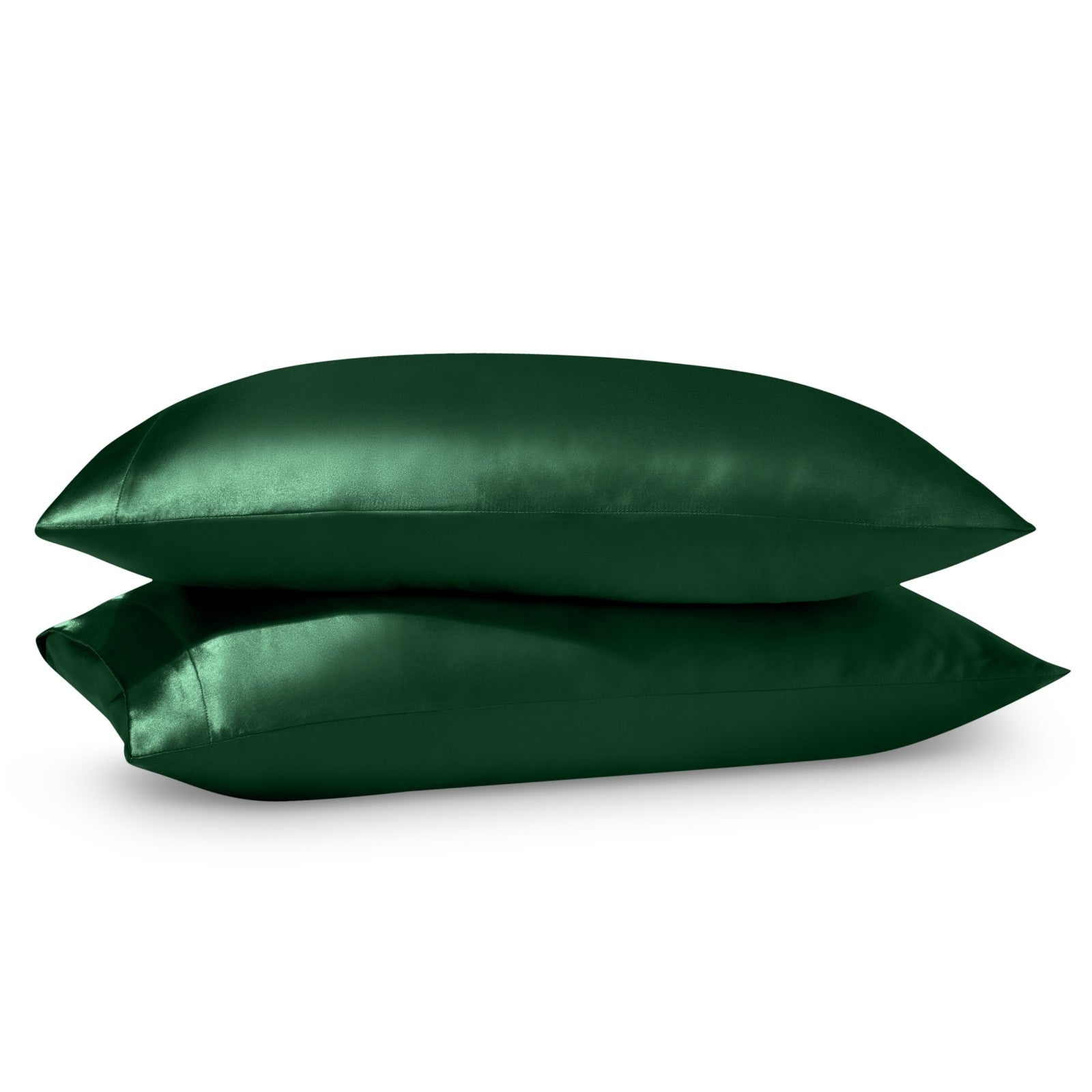 Bare Home Poly Satin Pillowcases for Hair and Skin - 2 Pack - Luxury Pillowcases